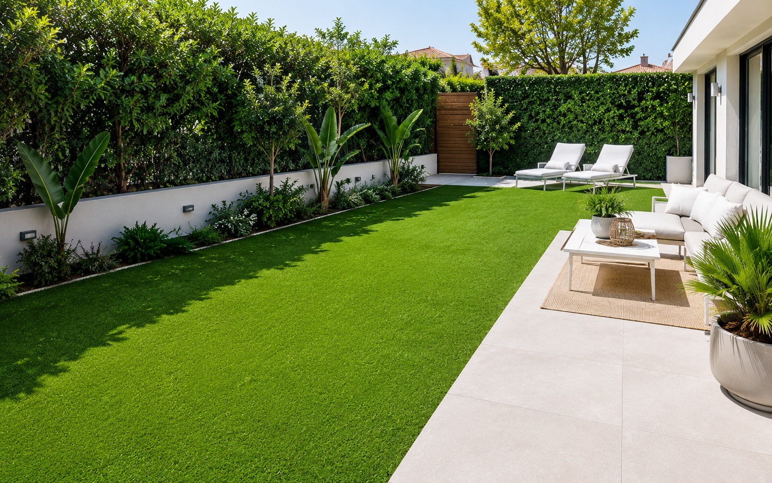 Césped artificial Premium — alta densidad y resistencia UV para jardines en Alicante